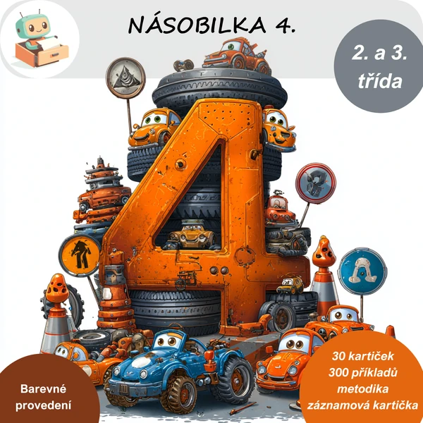 Počítání s násobilkou 4.