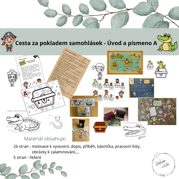 Cesta za pokladem samohlásek - Úvod a písmeno A