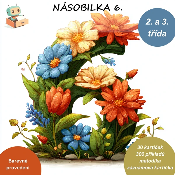 Počítání s násobilkou 6.