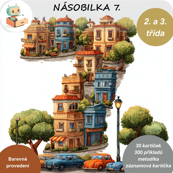 Počítání s násobilkou 7.