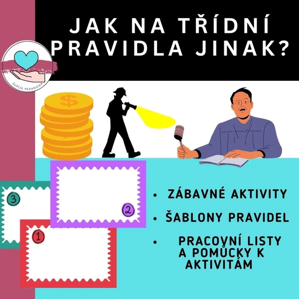 Třídní pravidla - Zábavné aktivity k tvorbě třídních pravidel.