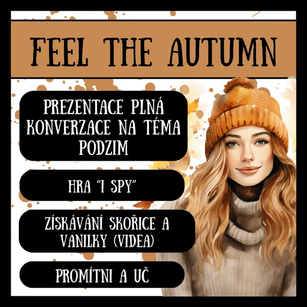 FEEL THE AUTUMN // konverzační lekce na téma PODZIM