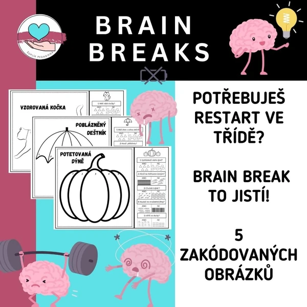 Brain Breaks - zakódované obrázky