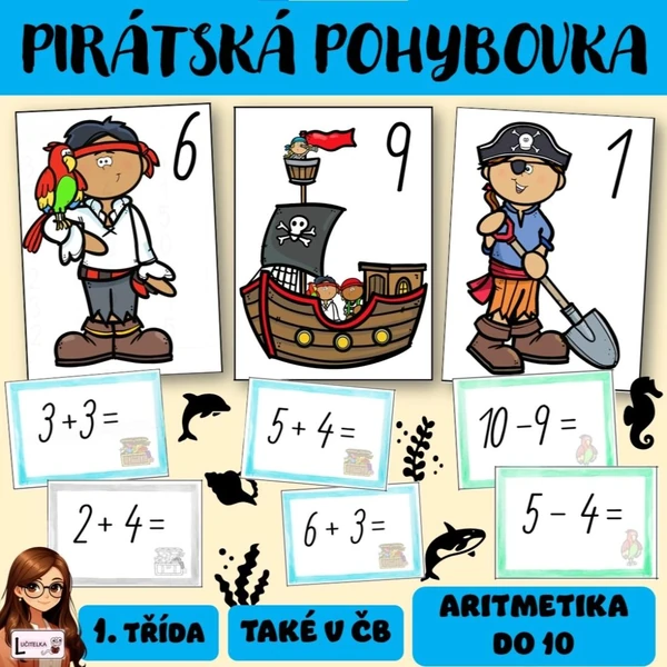 PIRÁTSKÉ POČÍTÁNÍ DO 10