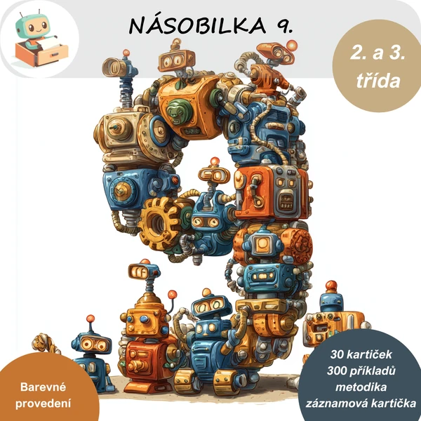 Počítání s násobilkou 9.