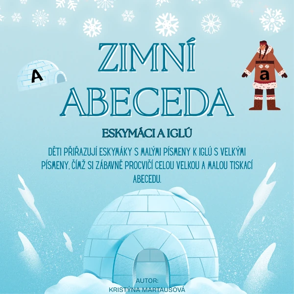 Zimní abeceda - Eskymáci a iglú