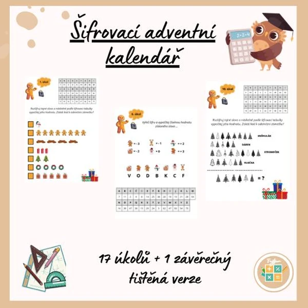 ADVENTNÍ KALENDÁŘ - šifry