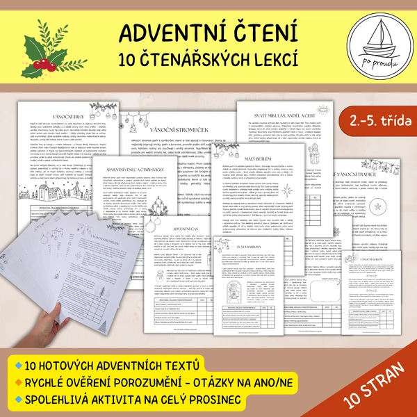 Adventní čtení - 10 čtenářských lekcí