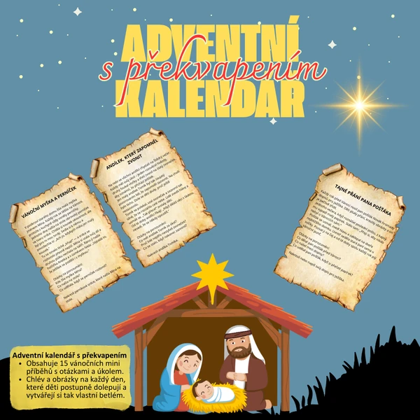 ADVENTNÍ KALENDÁŘ S PŘEKVAPENÍM