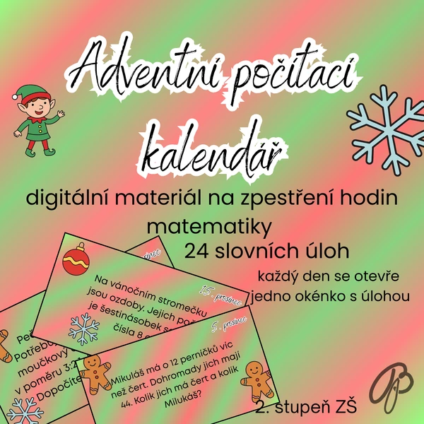 Adventní počítací kalendář