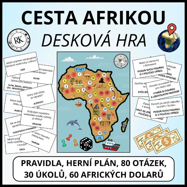 Afrika - Desková hra