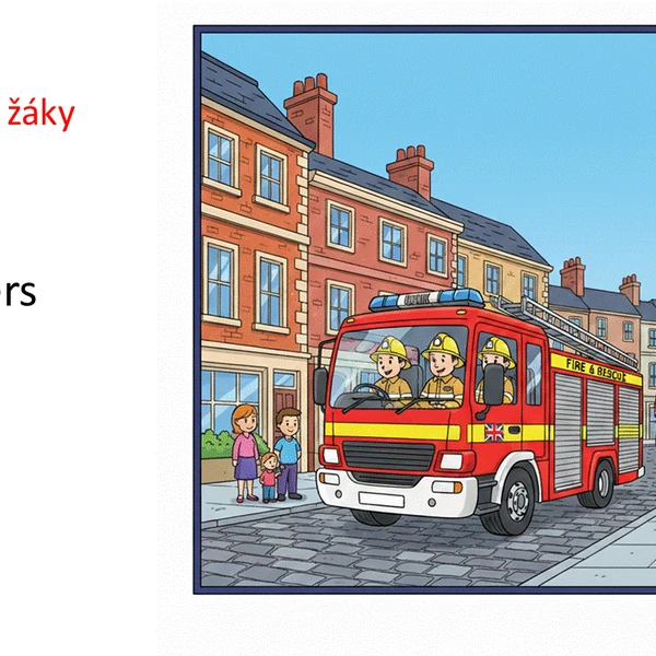 Angličtina pro žáky 1. stupně - firefighters