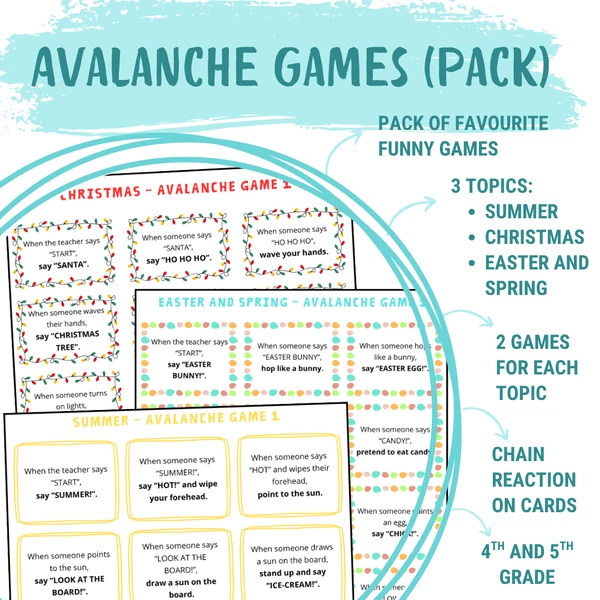 Avalanche games (pack) - 1. stupeň