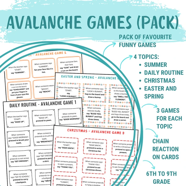 Avalanche games (pack) - 2. stupeň