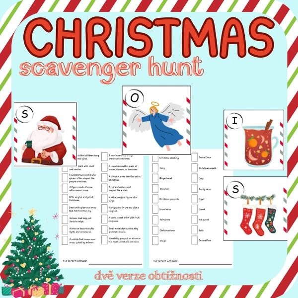 Christmas - scavenger hunt