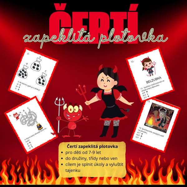 ČERTÍ ZAPEKLITÁ PLOTOVKA