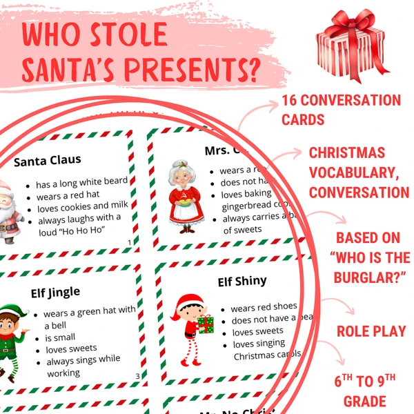 Christmas - Who stole Santa's presents?