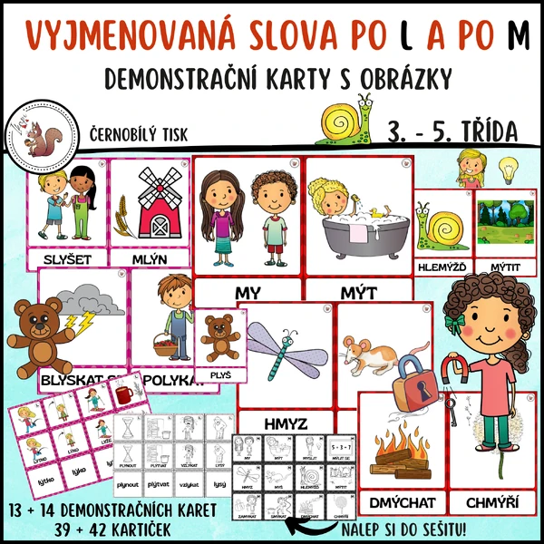 Vyjmenovaná slova po L a M