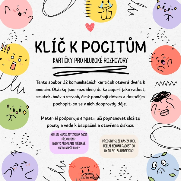 Klíč k pocitům - Mluvme o svých pocitech