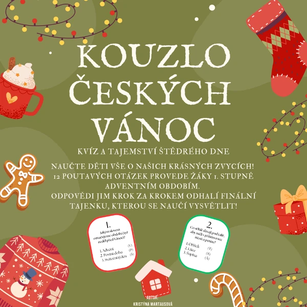 Kouzlo českých Vánoc - Běhací kvíz