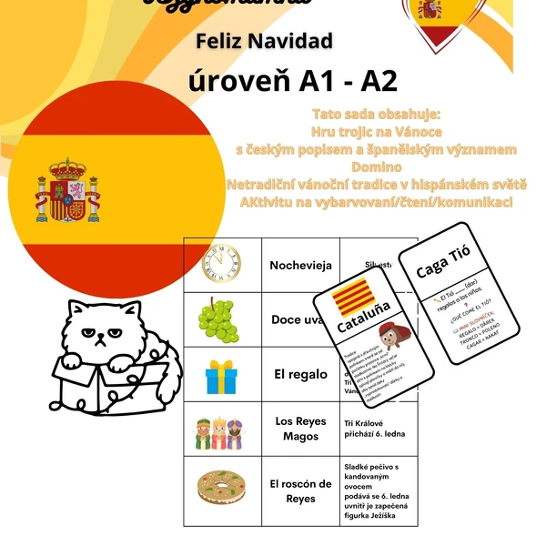Feliz Navidad: aktivity na Vánoce