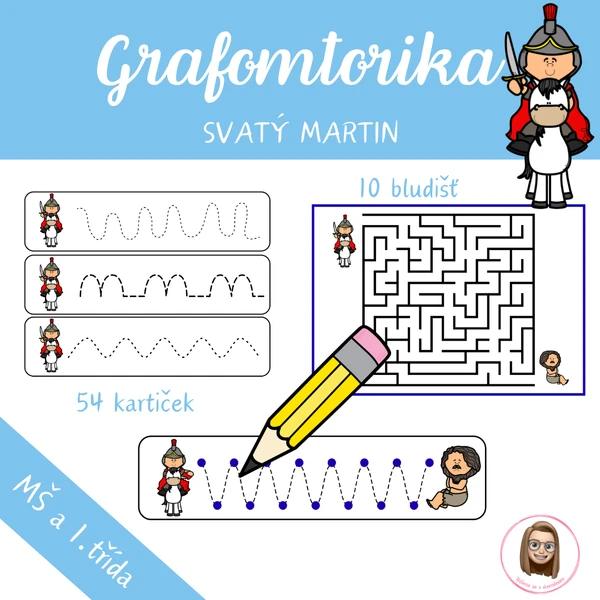 SV. MARTIN - grafomotorika