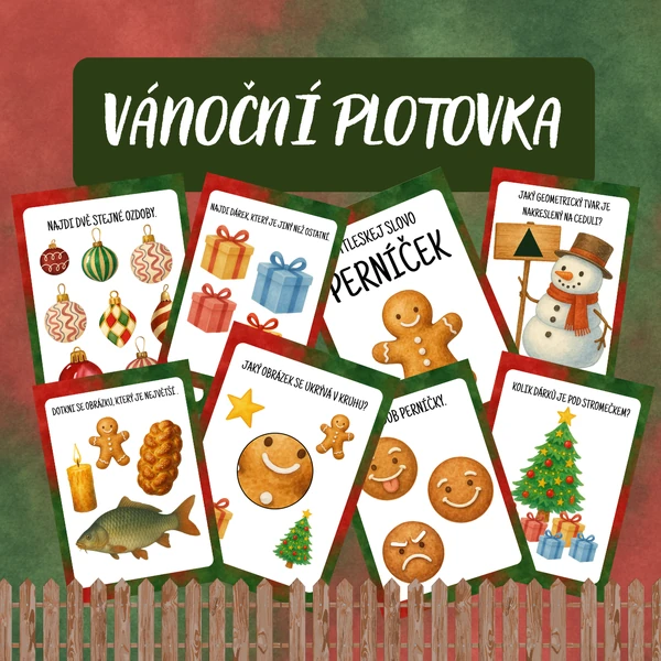 Vánoční plotovka