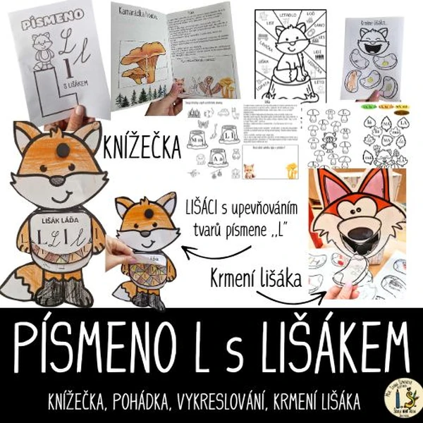 PÍSMENO L s LIŠÁKEM
