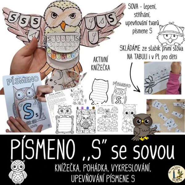 PÍSMENO S se sovou