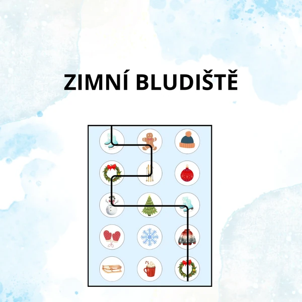 Zimní bludiště 