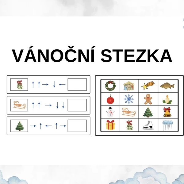 Vánoční stezka - prostorová orientace 