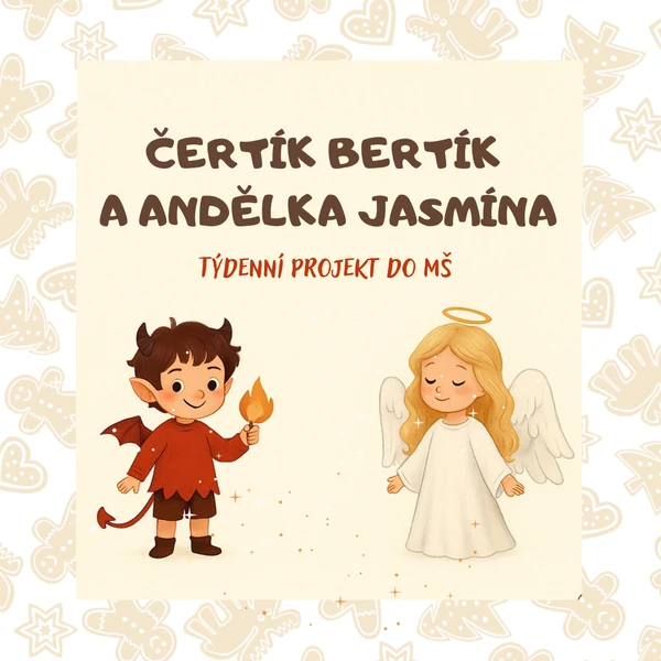 Čertík Bertík a andělka Jasmína