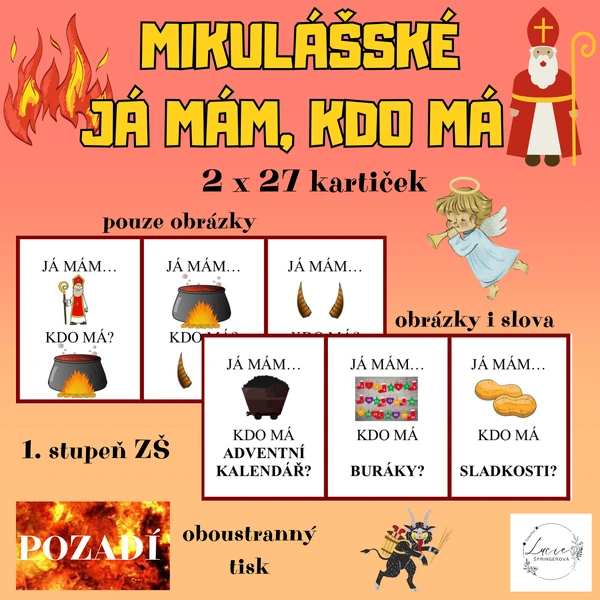 MIKULÁŠSKÉ - Já mám, kdo má