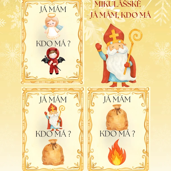 Mikulášská hra - Já mám, Kdo má?