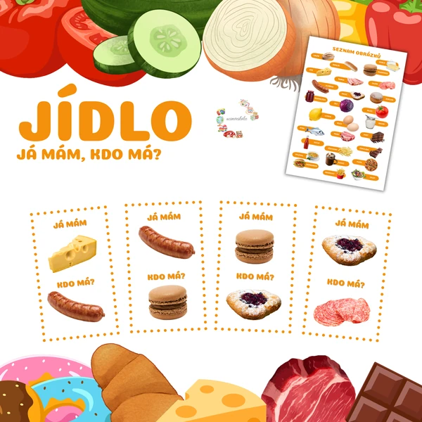 JÍDLO - Já mám, kdo má?