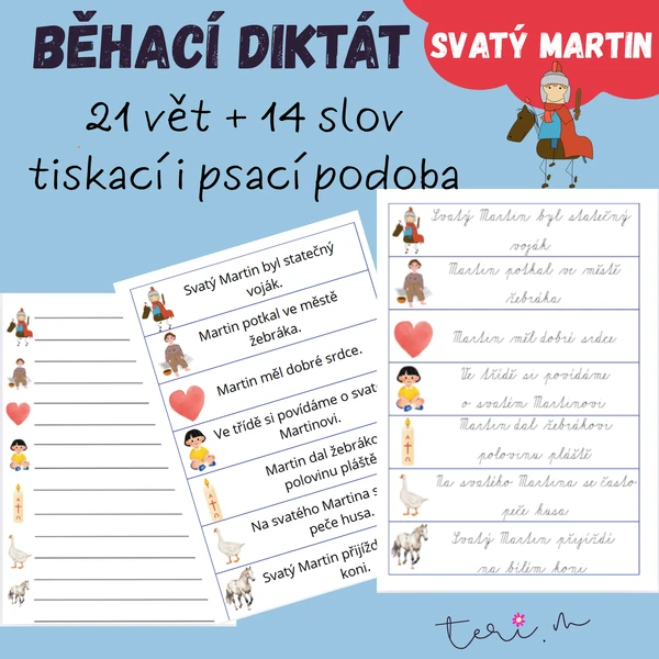SVATÝ MARTIN - BĚHACÍ DIKTÁT