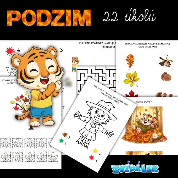 Podzimní úkoly Zvídálek