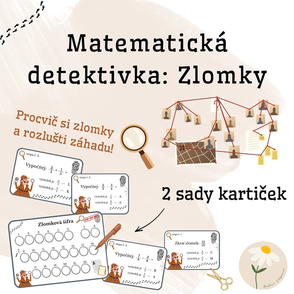Matematická detektivka: Zlomky
