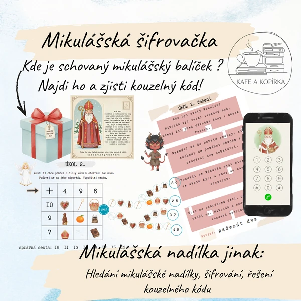 Sv. Mikuláš - mikulášská šifrovačka