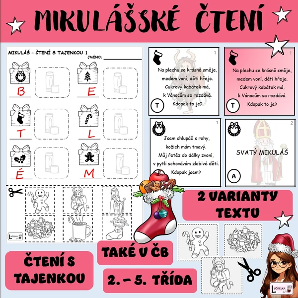Mikulášské čtení s tajenkou