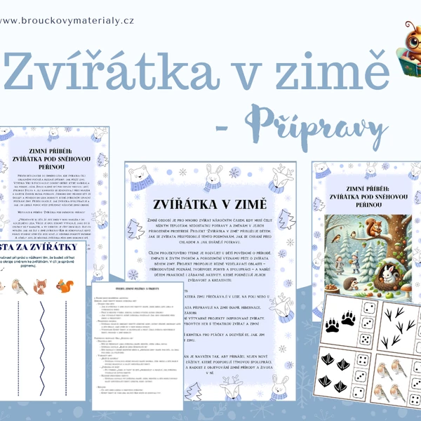 Zvířátka v zimě
