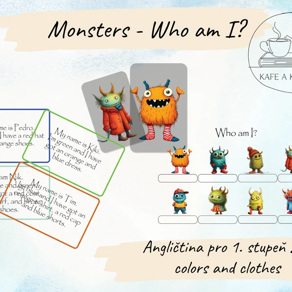 Monsters - colors and clothes
