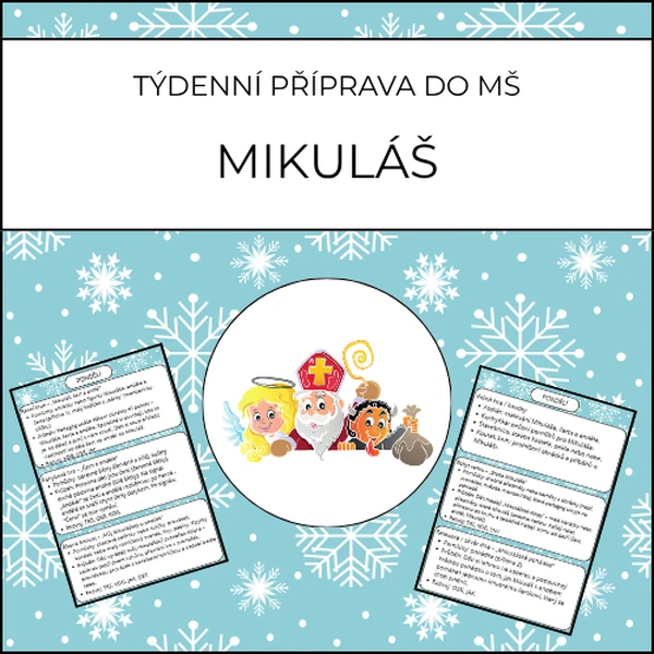 Mikuláš: týdenní příprava do MŠ