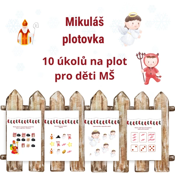 Mikuláš plotovka 🎅