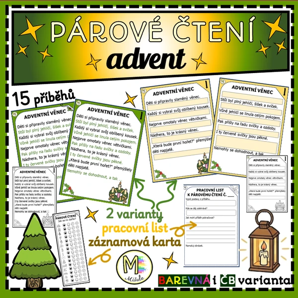 PÁROVÉ ČTENÍ - ADVENT