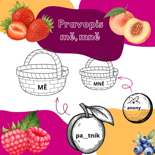 Pravopis - mě, mně 