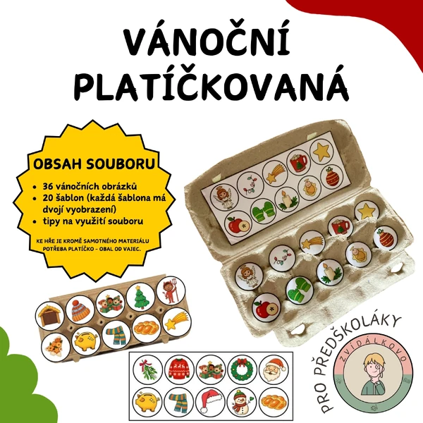 Vánoční platíčkovaná