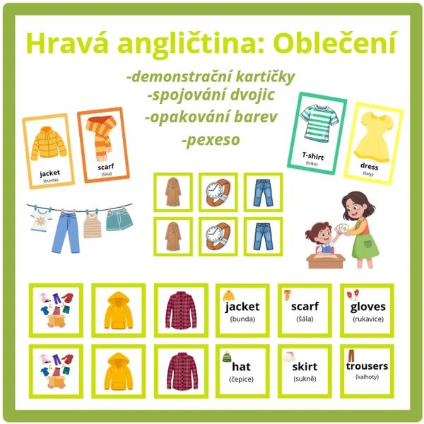 Hravá angličtina: Oblečení