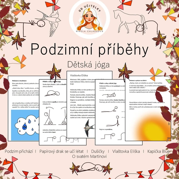 Dětská jóga - podzimní příběhy