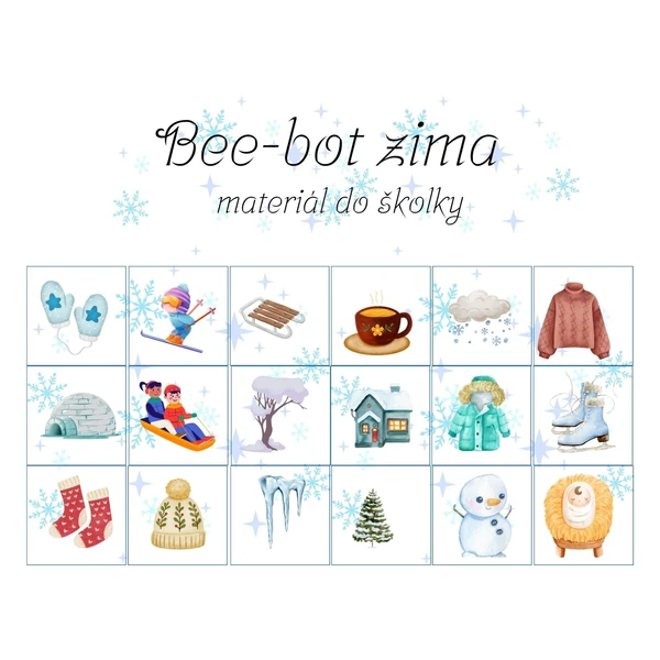 Bee-bot zima ❄️